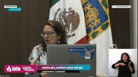 Política de Comunicación Social del INFO CDMX - María del Carmen Nava ...