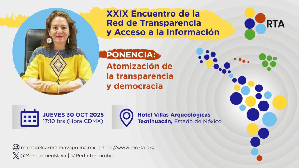 Encuentro de la Red de Transparencia y Acceso a la Información - María ...